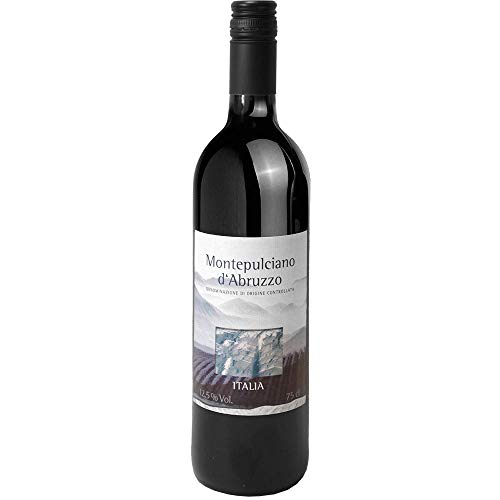 Montepulciano d'Abruzzo Abruzzo DOC Rotwein Vegan trocken Edition BARRIQUE Italien 750ml-Fl von Edition BARRIQUE