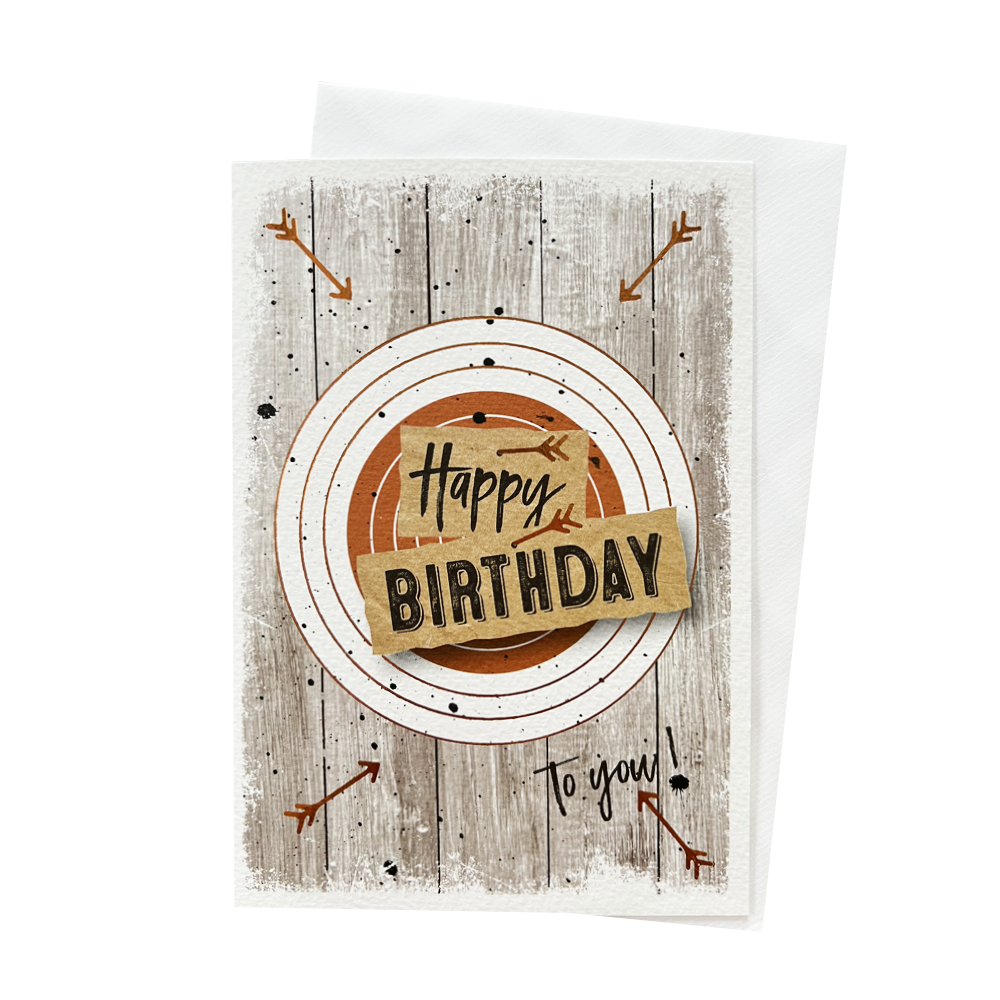Grußkarte - Happy Birthday Grußkarte - Happy Birthday von Edition Gollong GmbH