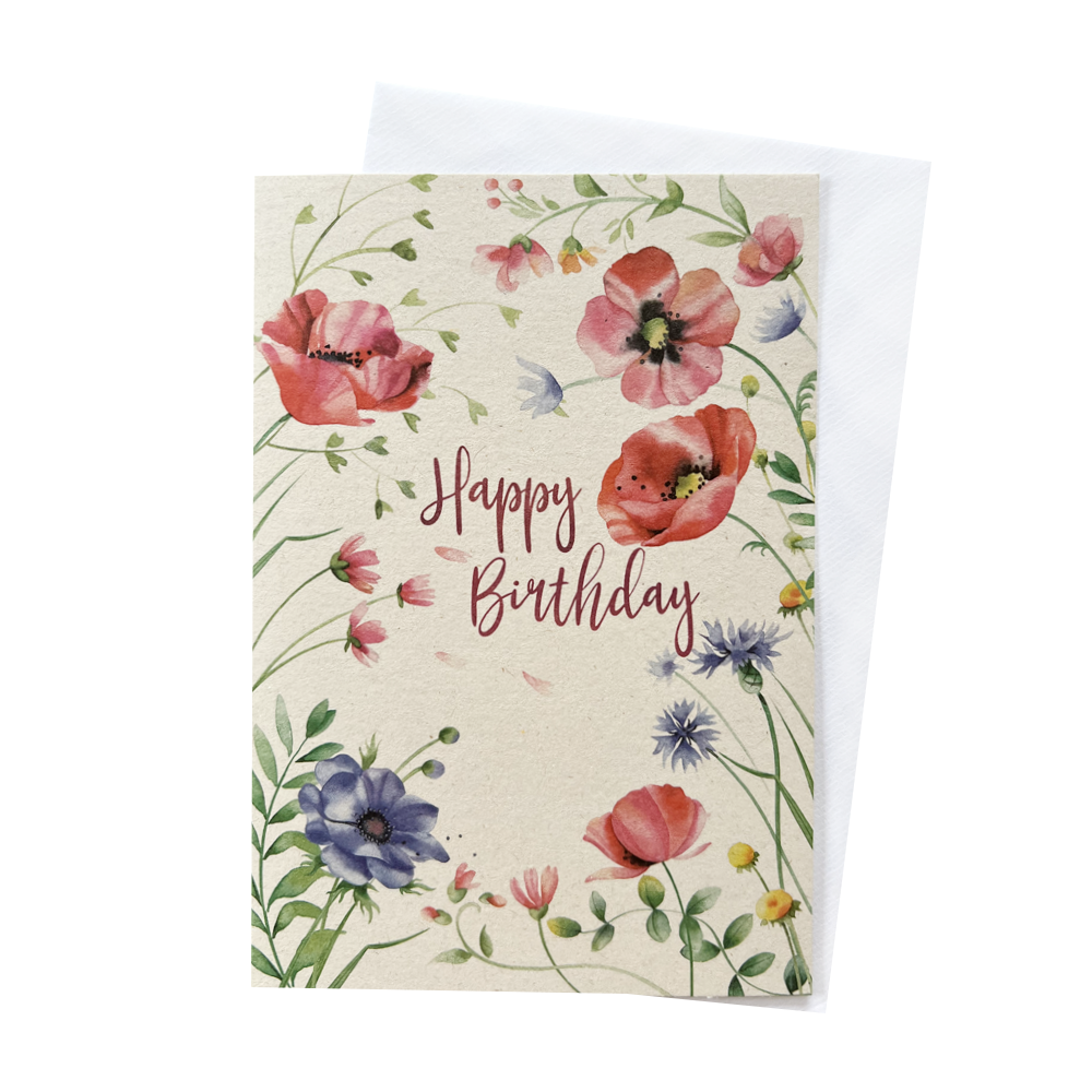 Grußkarte - Happy Birthday Grußkarte - Happy Birthday von Edition Gollong GmbH