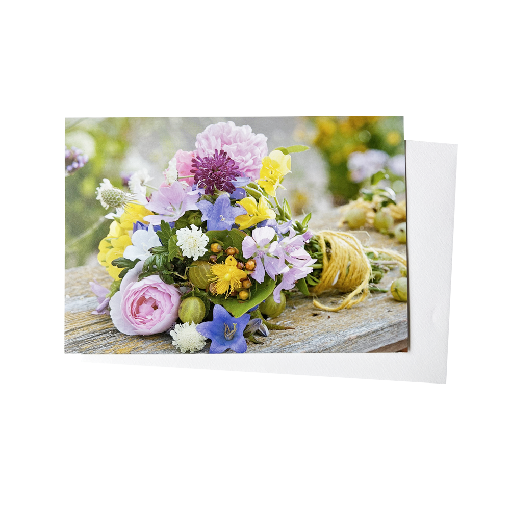 Grußkarte "Sommerblumen" Grußkarte "Sommerblumen" von Edition Gollong GmbH