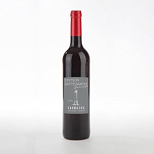 Garnacha Künstler-Etikett "Leuchtturm Norderney" Geschenkverpackung von Edition Wattenmeer