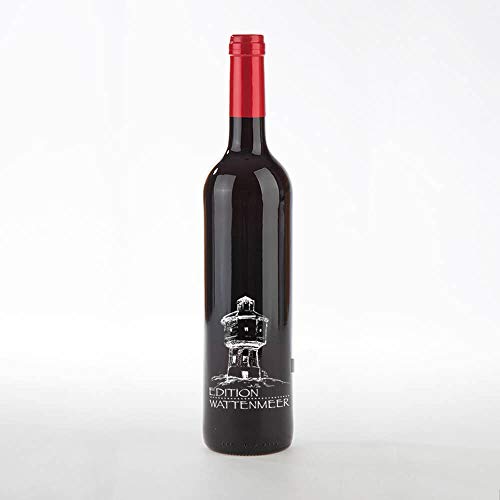 Edition Wattenmeer, 2er Präsent, Garnacha aus Spanien in Gravur-Flasche, Motiv: Wasserturm Langeoog und Seehunde, INKLUSIVE geschmackvoller Geschenkverpackung. Edition Wattenmeer, 2er Präsent, Garnacha aus Spanien in Gravur-Flasche, Motiv: Wasserturm Langeoog und Seehunde, INKLUSIVE geschmackvoller Geschenkverpackung. von Edition Wattenmeer