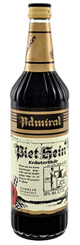 Edition Wattenmeer, Admiral Piet Hein, Kräuter-Likör aus Schortens, mit friesischem Kandis gesüßt, 38% vol. Edition Wattenmeer, Admiral Piet Hein, Kräuter-Likör aus Schortens, mit friesischem Kandis gesüßt, 38% vol. von Edition Wattenmeer