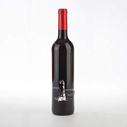 Edition Wattenmeer, Motiv: Leuchtturm Arngast. Garnacha aus Spanien in Gravur-Flasche, INKLUSIVE geschmackvoller Geschenkverpackung, von Edition Wattenmeer