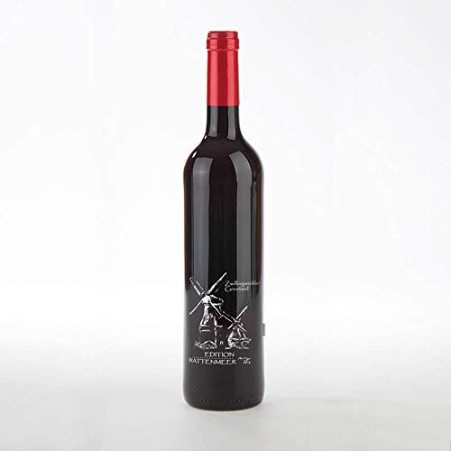Edition Wattenmeer, Motiv: Zwillingsmühlen Greetsiel, Garnacha aus Spanien in Gravur-Flasche, INKLUSIVE geschmackvoller Geschenkverpackung. Edition Wattenmeer, Motiv: Zwillingsmühlen Greetsiel, Garnacha aus Spanien in Gravur-Flasche, INKLUSIVE geschmackvoller Geschenkverpackung. von Edition Wattenmeer