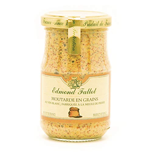 Moutarde en grains - Dijonsenf grobkörnig - 190 ml Fallot von Fallot