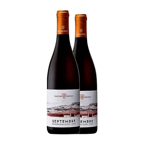 Edouard Delaunay Septembre Pinot Schwarz Bourgogne 75 cl (Schachtel mit 2 Flaschen von 75 cl) von Distribuidor