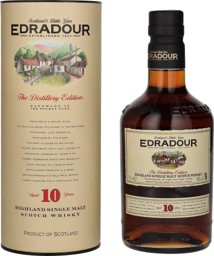 Edradour 10 Years Old 40%, Volume 0.7 l in Geschenkbox von Edradour