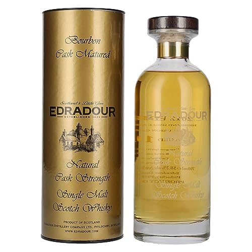 Edradour 10 Years Old Bourbon Cask Vintage 2012 58,2% Vol. 0,7l in Geschenkbox von Edradour