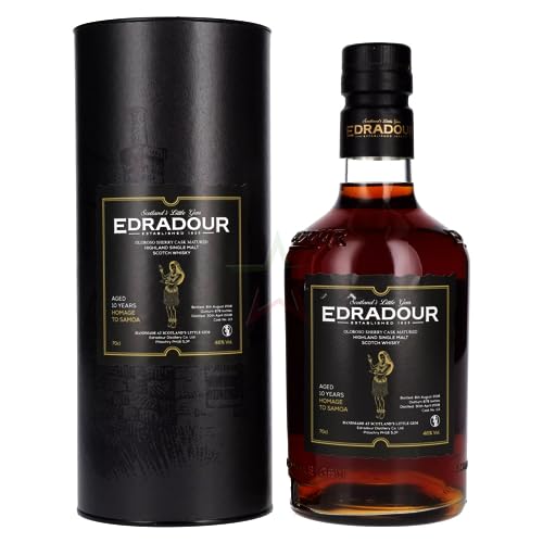 Edradour 10 Years Old HOMAGE TO SAMOA Highland Single Malt Scotch Whisky 46,00% 0,70 Liter von Edradour