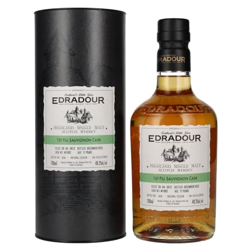 Edradour 11 Years Old ST. MICHAEL-EPPAN Sauvignon Cask #1001 2012 48,2% Vol. 0,7l in Geschenkbox Edradour 11 Years Old ST. MICHAEL-EPPAN Sauvignon Cask #1001 2012 48,2% Vol. 0,7l in Geschenkbox von Edradour