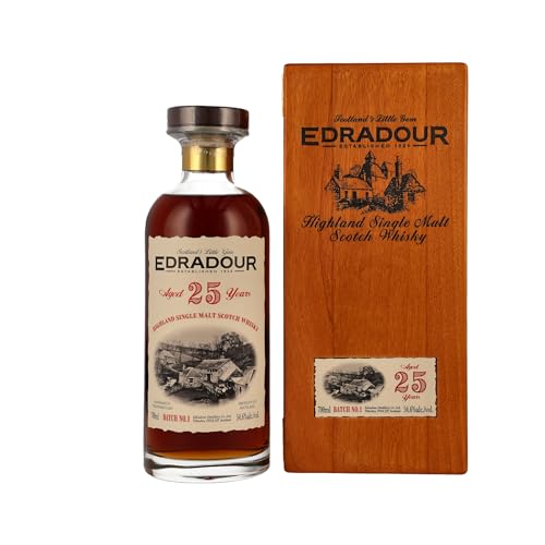 Edradour 25 Jahre - Highland Single Malt Scotch Whisky - Batch No.1 (1x0,7l) von Edradour