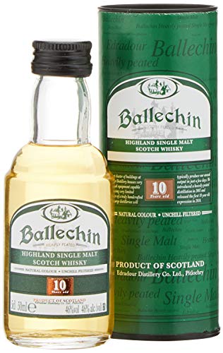 Edradour Ballechin 10 Years Old mit Geschenkverpackung (1 x 0.05 l) von Edradour