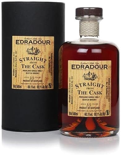 Edradour SFTC 10 Years Old Sherry Butt 2012 60,1% Vol. 0,5l in Geschenkbox von Edradour