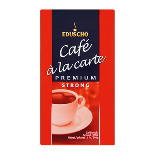 Eduscho - Café à la carte Premium Strong Gemahlener Kaffee - 12x 500g von Eduscho