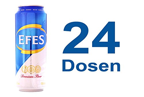 Efes Pilsener 24 x 0,5l Dose (inkl. 6 Euro Pfand) EINWEG von Efes Pilsener