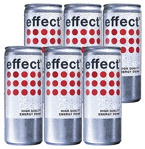 Effect High Quality Energy Drink - 6x250ml = 1500ml Plus Mixcompany Postkarte von Mixcompany.de Bar & Glas