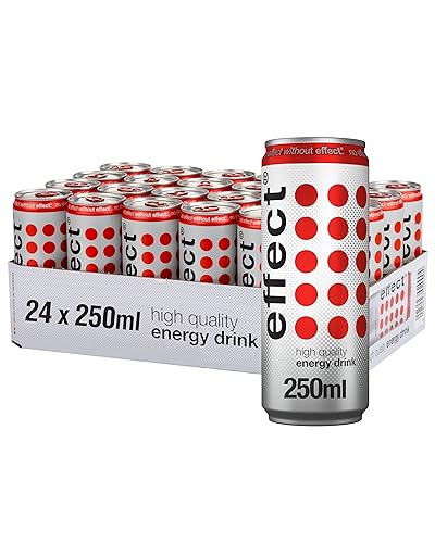 effect CLASSIC Energy Drink - 24 x 0,25l Dose - Koffeinhaltiger Energie Drink mit dem klassischen effect Geschmack - Der perfekte Durstlöscher für jeden Tag von Effect