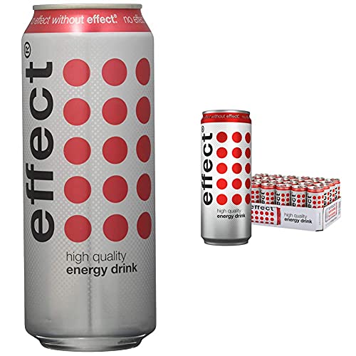 effect Energy Drink, 24er Pack, EINWEG (24 x 500 ml) & Energy, 24er Pack, Einweg (24 x 330 ml) von Effect