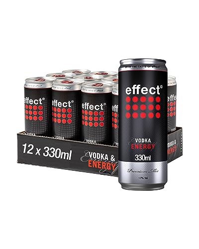 effect Vodka & Energy, Premix in der Dose 10% Vol. (12 x 0.33l) von Effect