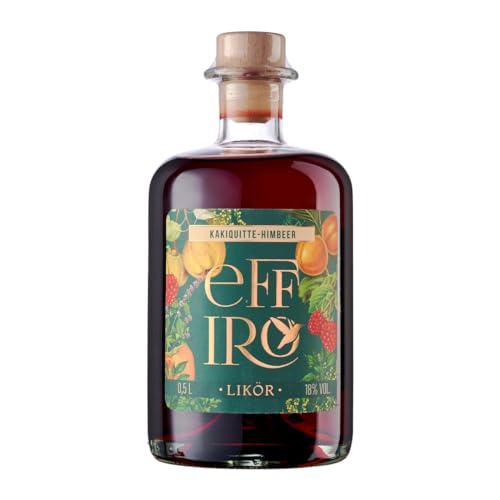 Effiro Kaki Quitte Himbeere Likör - Exklusiver Premium Likör (1 x 0,5 l) Effiro Kaki Quitte Himbeere Likör - Exklusiver Premium Likör (1 x 0,5 l) von Effiro