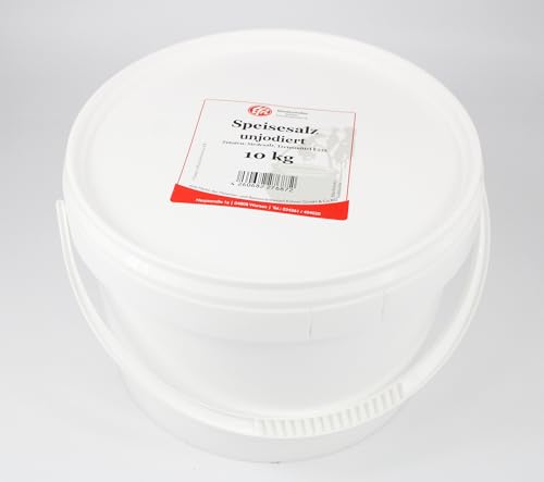 Efri.de- 10 kg Speisesalz Siedesalz unjodiert im Eimer (10 kg) von Efri