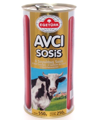 Egetürk Avci Rindswürstchen 250g von Egetürk