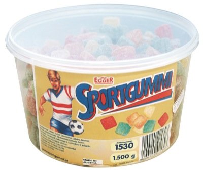 Egger Sportgummi 1,5kg Egger Sportgummi 1,5kg von GALRODIN