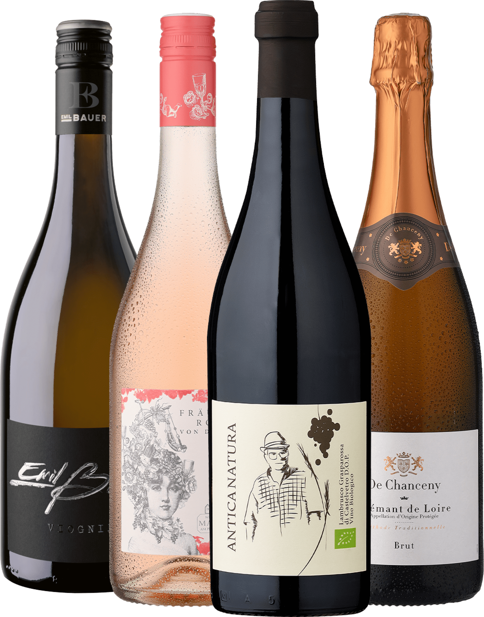 4er-Probierpaket »Johannes trinkt Wein« – Frühlingsedition 4er-Probierpaket »Johannes trinkt Wein« – Frühlingsedition von Eggers und Franke GmbH