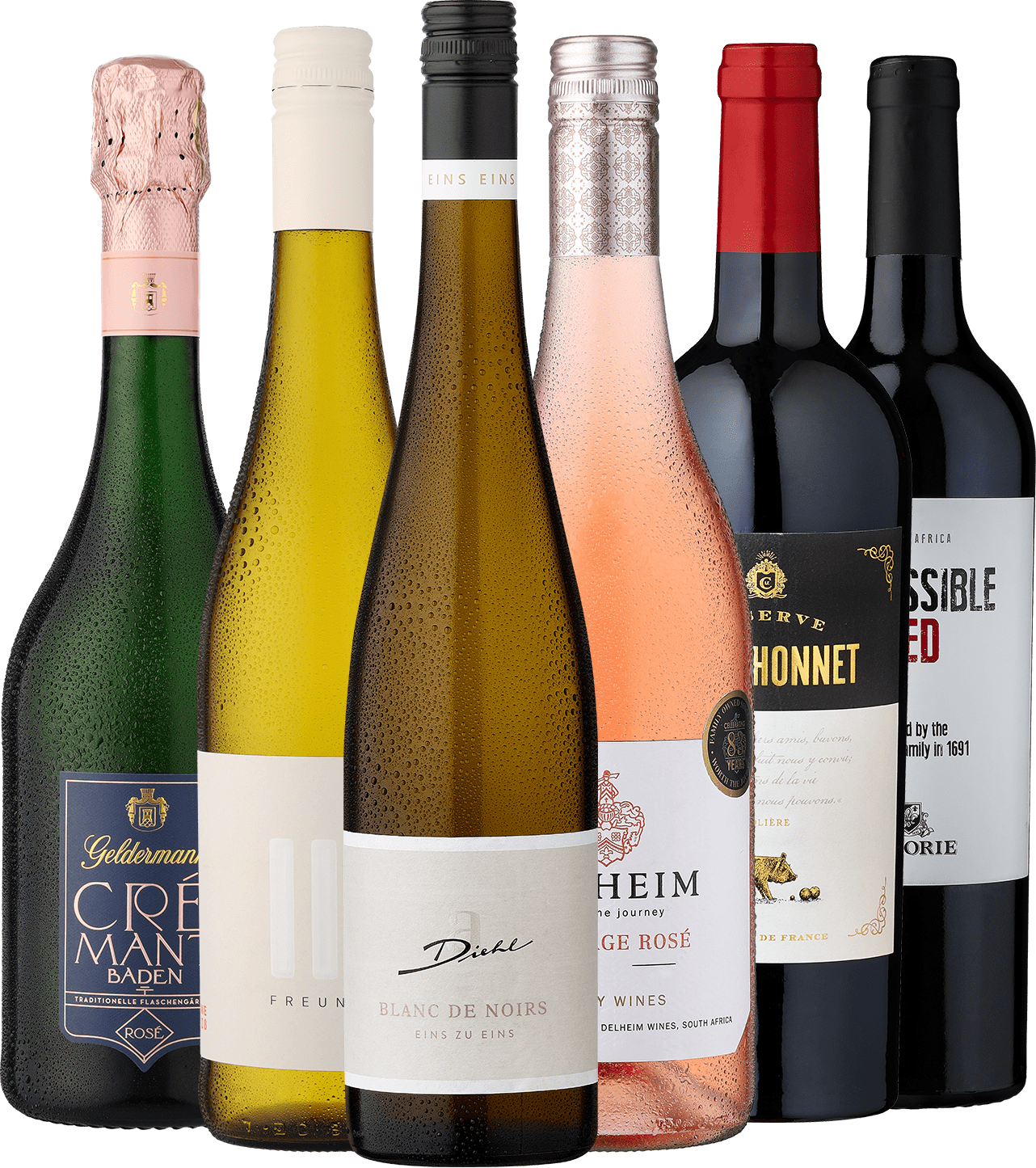 6er-Weinpaket »best bottles 2023« von Eggers und Franke GmbH