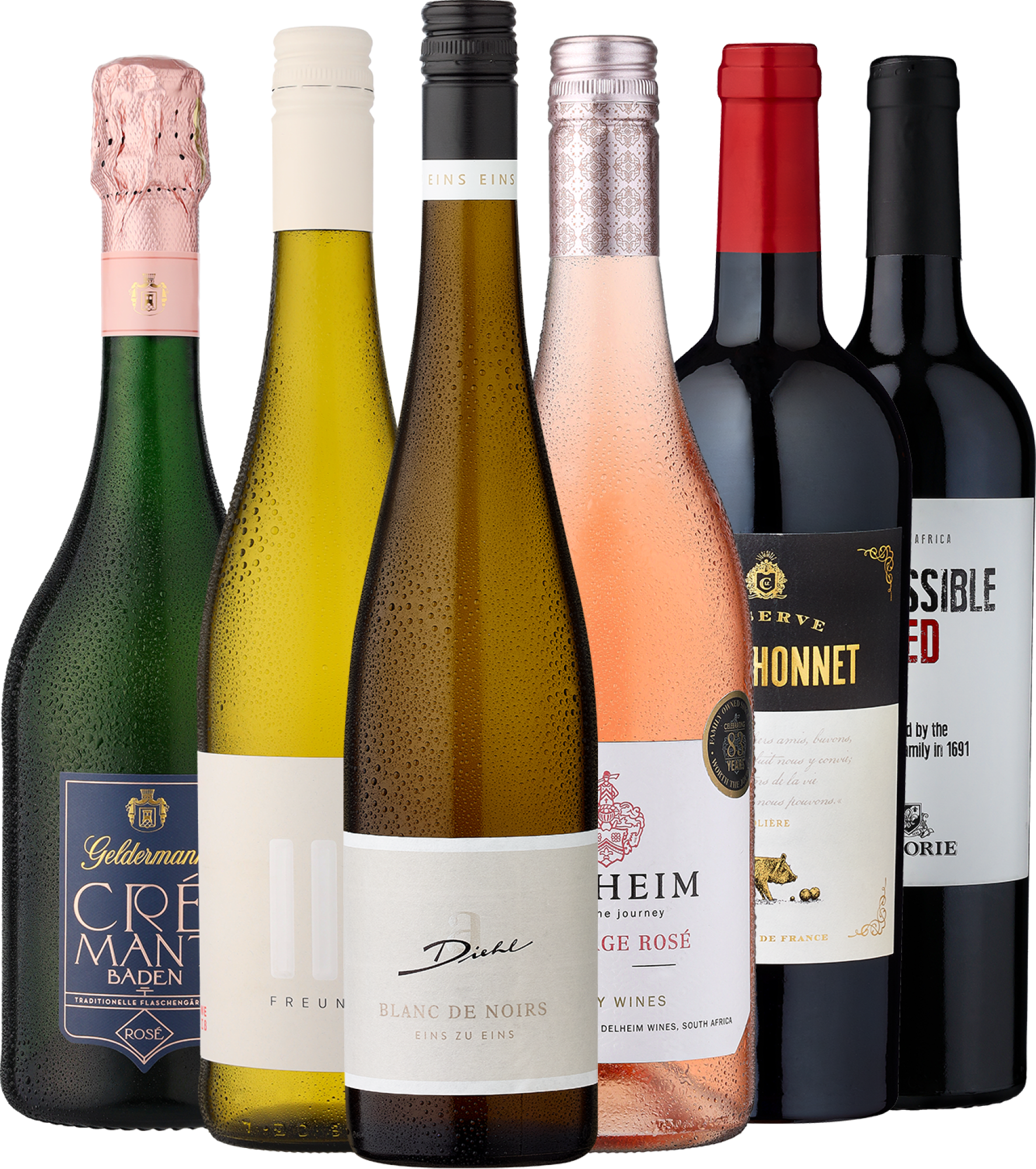 6er-Weinpaket »best bottles 2023« von Eggers und Franke GmbH