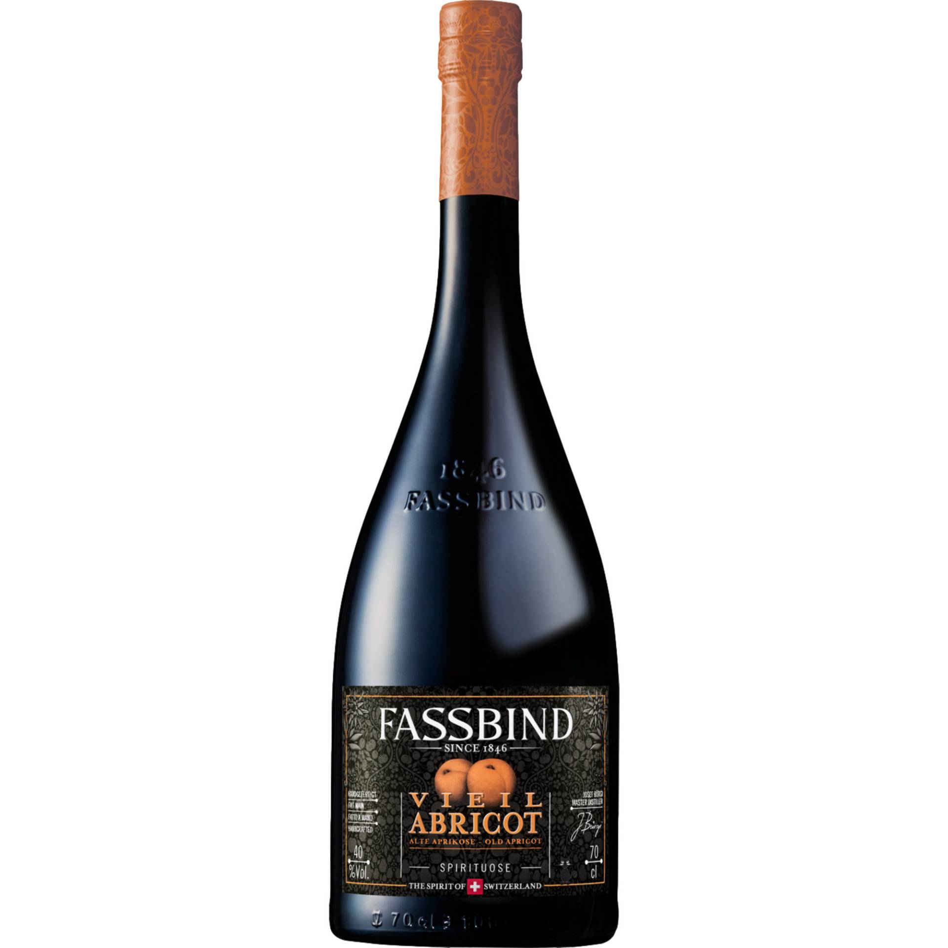 Les Vieilles Barriques Vieil Abricot Brand, Schweiz, 0,7 L, 40% Vol., Spirituosen Les Vieilles Barriques Vieil Abricot Brand, Schweiz, 0,7 L, 40% Vol., Spirituosen von Eggers & Franke Holding GmbH, Konsul-Smidt-Str. 8J, D-28217 Bremen