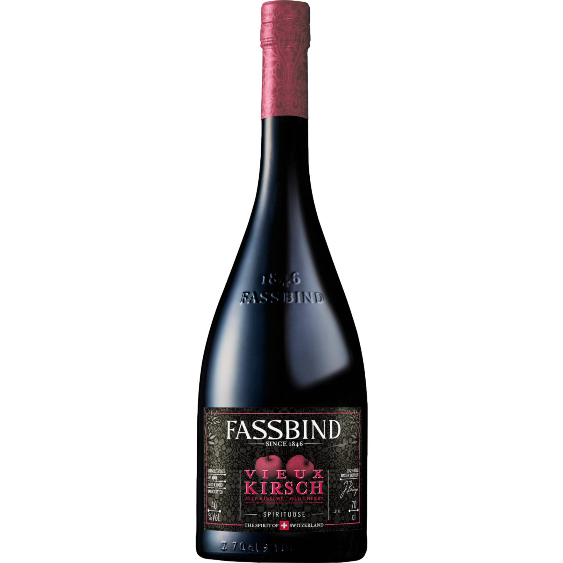 Les Vieilles Barriques Vieille Cerise Brand, Schweiz, 0,7 L, 40% Vol., Spirituosen Les Vieilles Barriques Vieille Cerise Brand, Schweiz, 0,7 L, 40% Vol., Spirituosen von Eggers & Franke Holding GmbH, Konsul-Smidt-Str. 8J, D-28217 Bremen