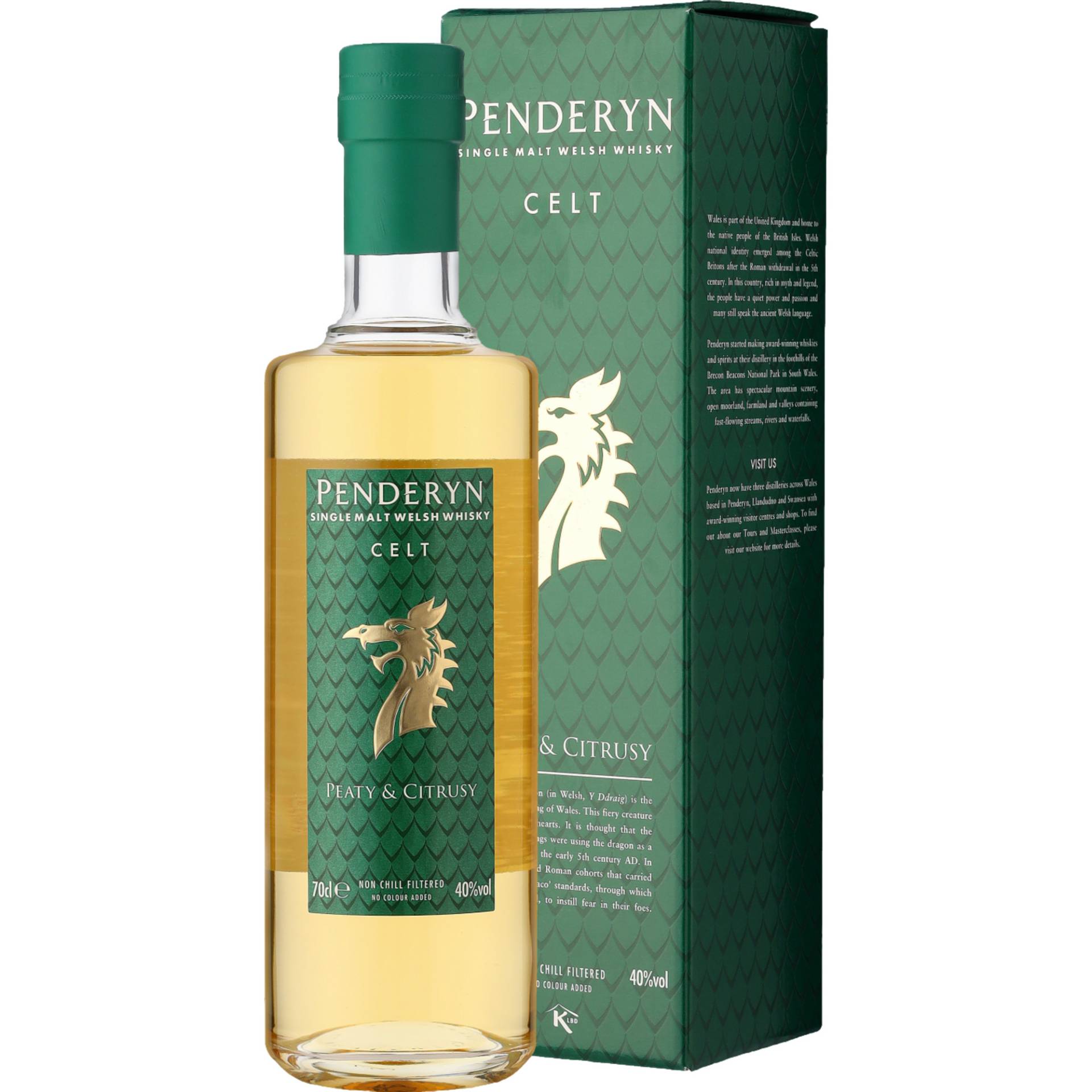 Penderyn Dragon Range Celt Whiskey, Welsh Whiskey, 0,7 L, 46% Vol., in Geschenketui, Spirituosen Penderyn Dragon Range Celt Whiskey, Welsh Whiskey, 0,7 L, 46% Vol., in Geschenketui, Spirituosen von Eggers & Franke Holding GmbH, Konsul-Smidt-Str. 8J, D-28217 Bremen