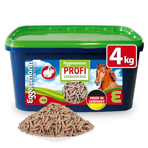 Eggersmann Mein Pferdefutter Profi Knoblauch Plus 4 kg – Ergänzungsfuttermittel für Pferde – Gegen Fliegen, Bremsen & Stechmücken – Unterstützt den Stoffwechsel & die Immunabwehr Eggersmann Mein Pferdefutter Profi Knoblauch Plus 4 kg – Ergänzungsfuttermittel für Pferde – Gegen Fliegen, Bremsen & Stechmücken – Unterstützt den Stoffwechsel & die Immunabwehr von Eggersmann Mein Pferdefutter