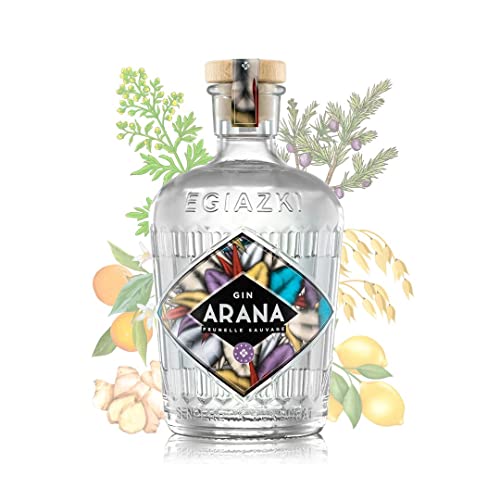 Gin Arana | Premium-Gin aus dem Baskenland | Handgefertigt, erlesene Zutaten | 0,7l Bottle | Authentisches Geschmackserlebnis Gin Arana | Premium-Gin aus dem Baskenland | Handgefertigt, erlesene Zutaten | 0,7l Bottle | Authentisches Geschmackserlebnis von Egiazki