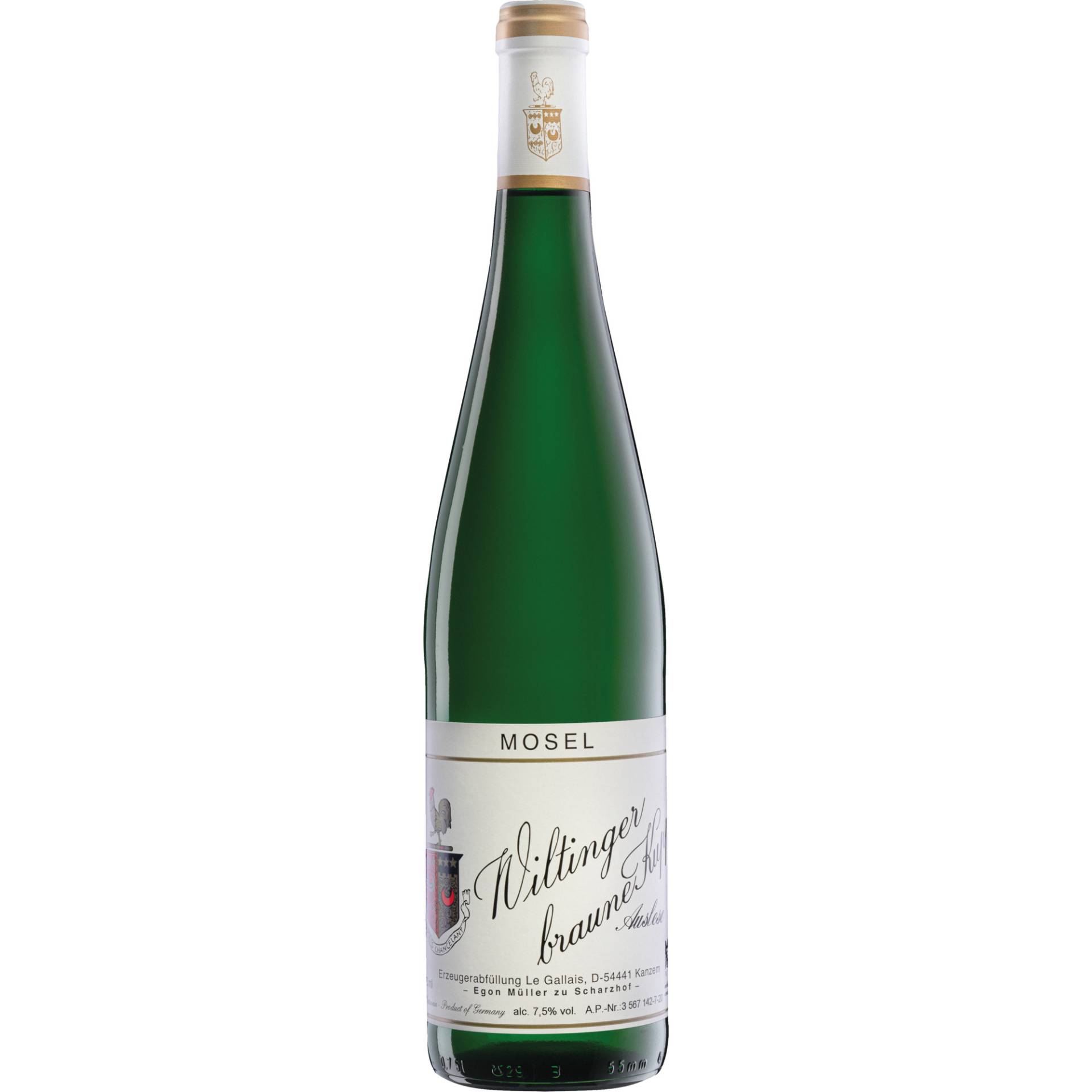 Egon Müller Reisling, Süß, Mosel, Mosel, 2017, Weißwein Egon Müller Reisling, Süß, Mosel, Mosel, 2017, Weißwein von Egon Müller - Scharzhof, -54459 Wiltingen