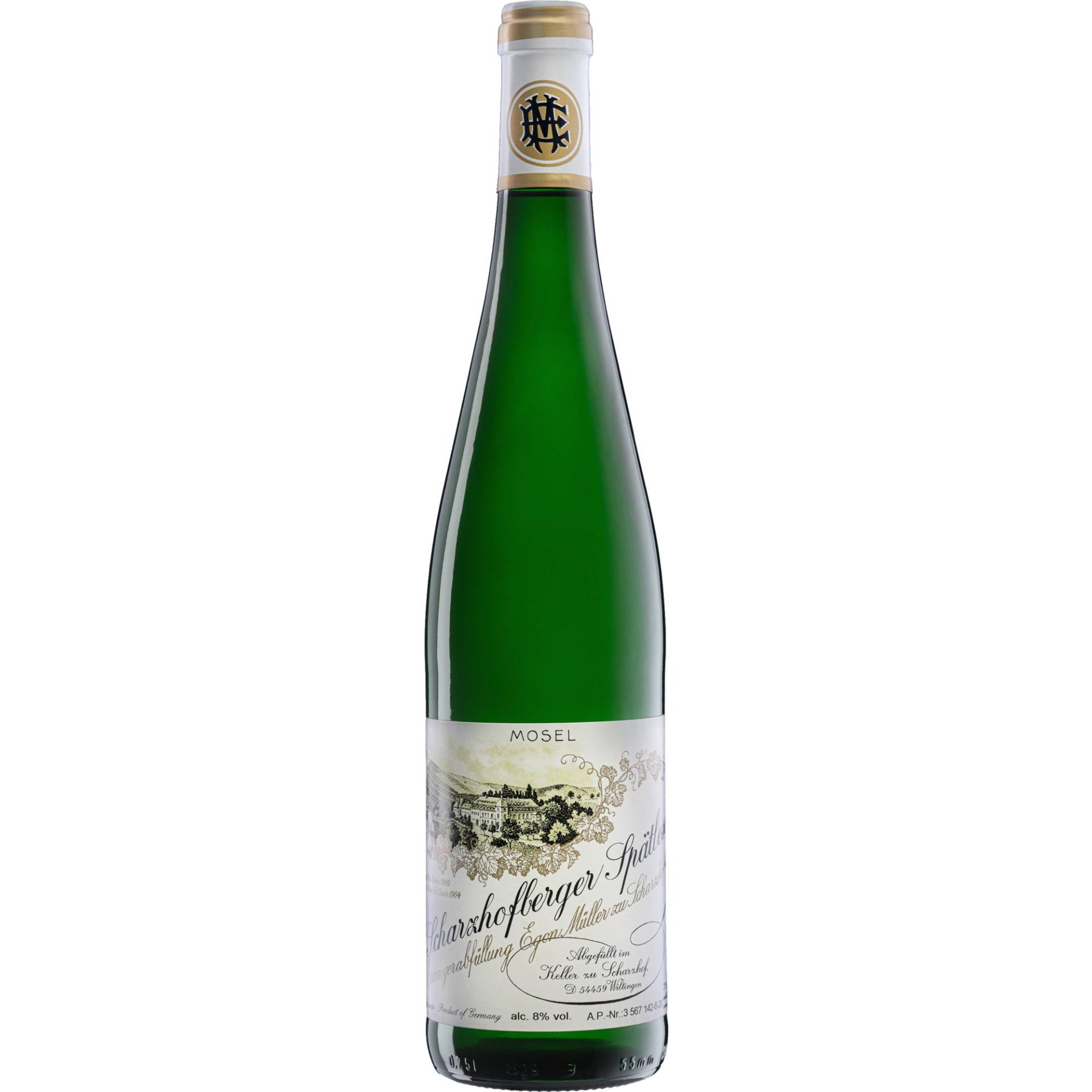 Scharzhofberger Riesling Kabinett, Süß, Mosel, Mosel, 2023, Weißwein Scharzhofberger Riesling Kabinett, Süß, Mosel, Mosel, 2023, Weißwein von Egon Müller - Scharzhof, -54459 Wiltingen
