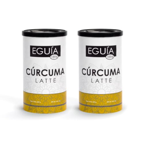 Kurkuma Chai Latte | Kurkuma-Latte | Packung mit 2 x 250 g | Ganze 500g Kurkuma Chai Latte | Kurkuma-Latte | Packung mit 2 x 250 g | Ganze 500g von Eguia