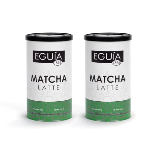 Matcha-Latte | Matcha Tee Latte | Packung mit 2 x 250 g | Ganze 500g von Eguia