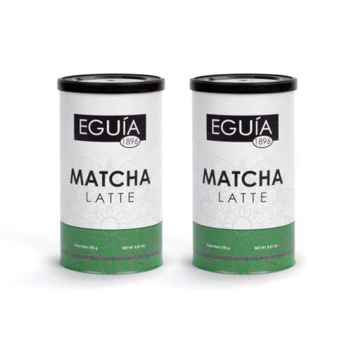 Matcha-Latte | Matcha Tee Latte | Packung mit 2 x 250 g | Ganze 500g Matcha-Latte | Matcha Tee Latte | Packung mit 2 x 250 g | Ganze 500g von Eguia