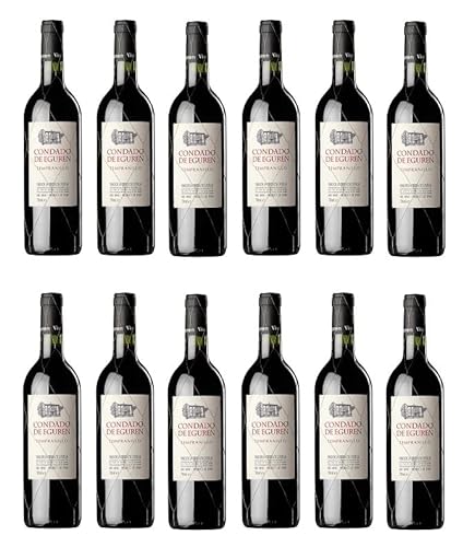 12x 0,75l - Eguren Ugarte - Condado de Eguren - Tempranillo - Vino de la Tierra de Castilla - Spanien - Rotwein trocken von Eguren Ugarte
