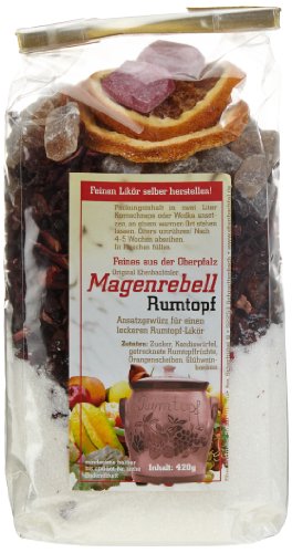 Ehenbachtaler Spezialitäten Magenrebell "Rumtopf", 1er Pack (1 x 420 g) von Ehenbachtaler Spezialitäten