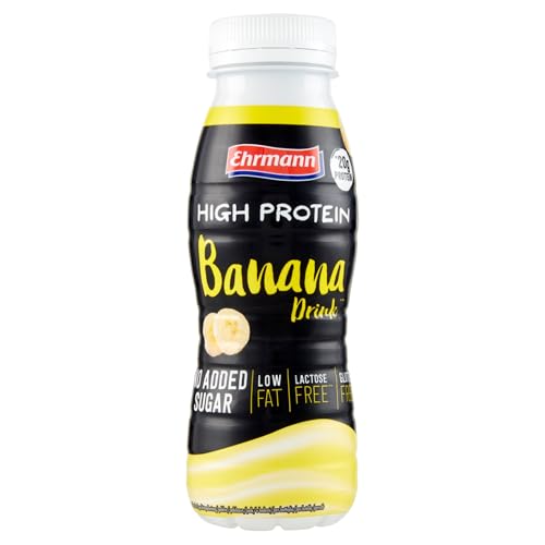 Ehrmann High Protein Drink, 250ml Flasche , Banane Ehrmann High Protein Drink, 250ml Flasche , Banane von Ehrmann
