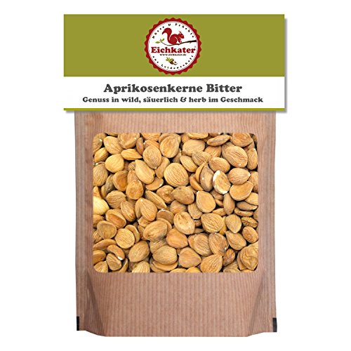 Eichkater Bittere Aprikosenkerne mit hohem Amygdalin-Anteil 1er-Pack (1x250g) von Eichkater