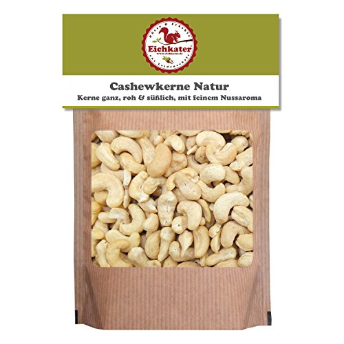 Eichkater Cashewkerne ganze rohe Kerne 1er-Pack (1x1000g) von Eichkater