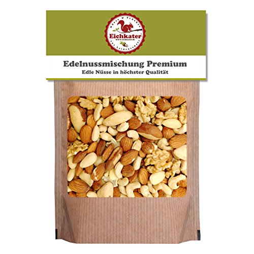 Eichkater Edelnussmischung / Edle Nussmischung Premium Premium 2er-Pack (2x250g) von Eichkater