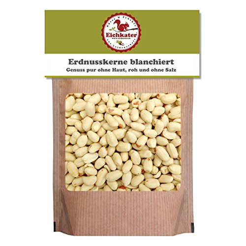 Eichkater Erdnüsse roh ohne Haut 2er-Pack (2x1000g) von Eichkater