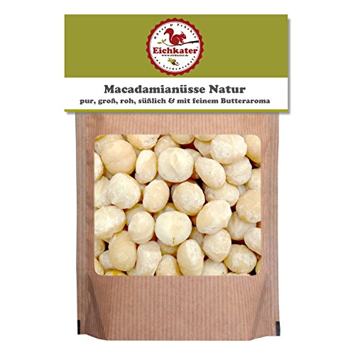 Eichkater Macadamia Die Große roh natur 1er-Pack (1x500g) von Eichkater