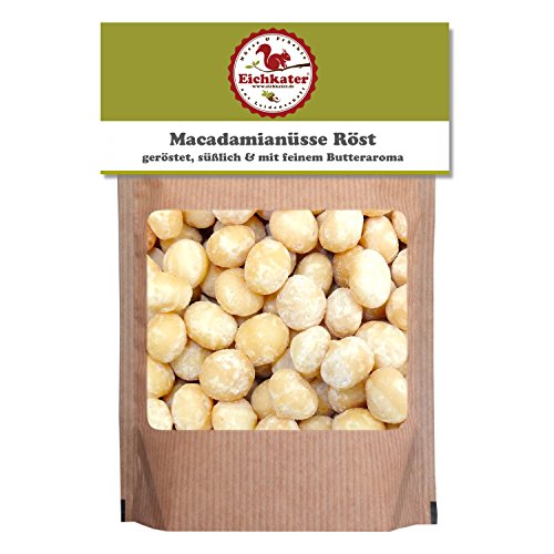 Eichkater Macadamia geröstet & ungesalzen 1er-Pack (1x185g) von Eichkater